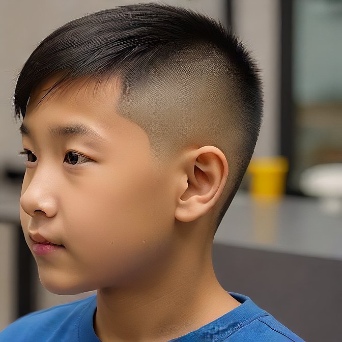 Asian Crew Cut