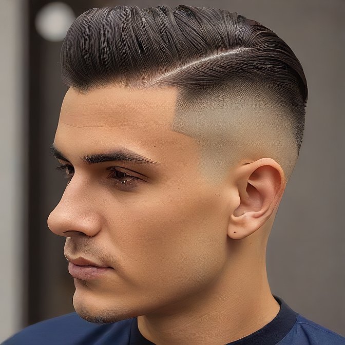 High Fade Undercut Boys Style